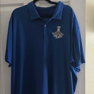 Antigua Tampa Bay Lightning 2020 Stanley Cup Champions Polo